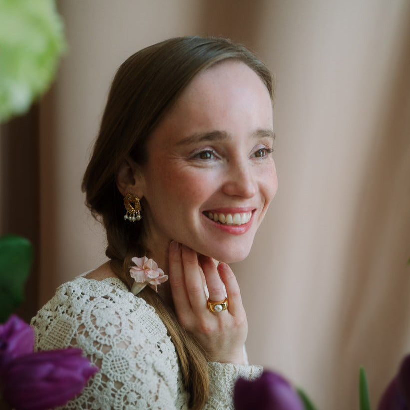 BIRKEDAL // Ring mit Perle