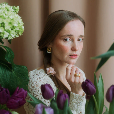 BIRKEDAL // Ring mit Perle