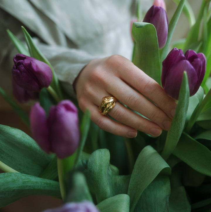 LYNGSTRANDA // Ring in Knotenoptik