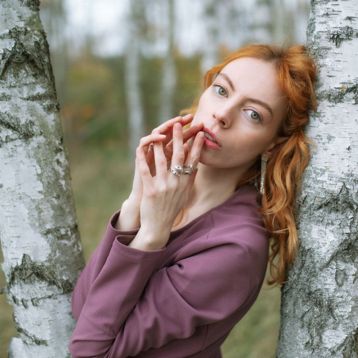 ELVDAL // Ring mit kleiner Süßwasserperle