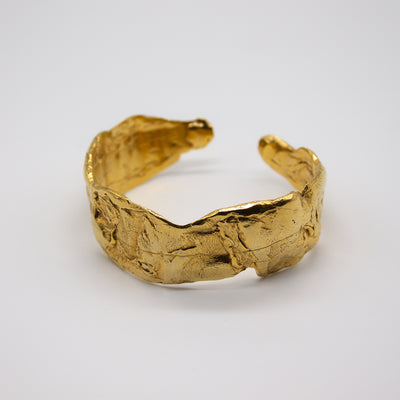 ELMELUND Bold // Gold-plated bangle 