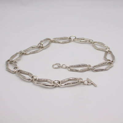 LINDALEN // Statement-Halskette aus Silber