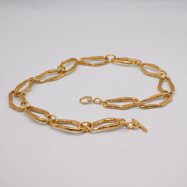 LINDALEN // Statement necklace gold-plated