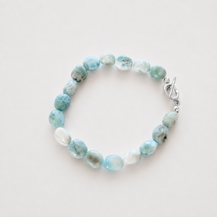 HAVLYS // Armband mit Larimar-Edelsteinen
