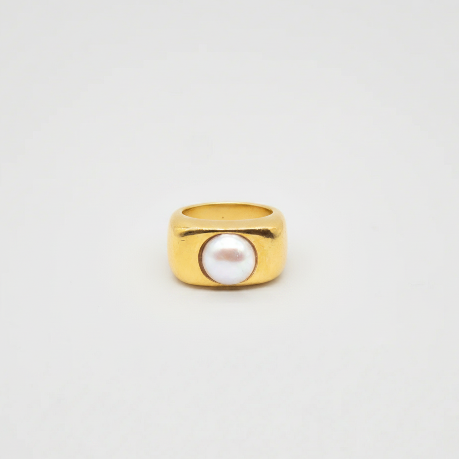 BIRKEDAL // Ring mit Perle