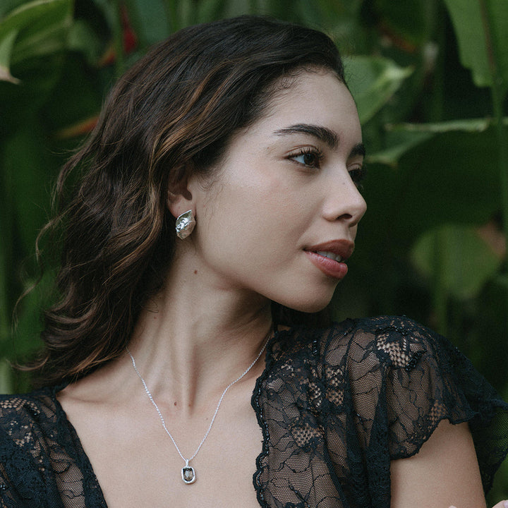 AFTENSTJERNE // Ankerkette mit Rauchquarz