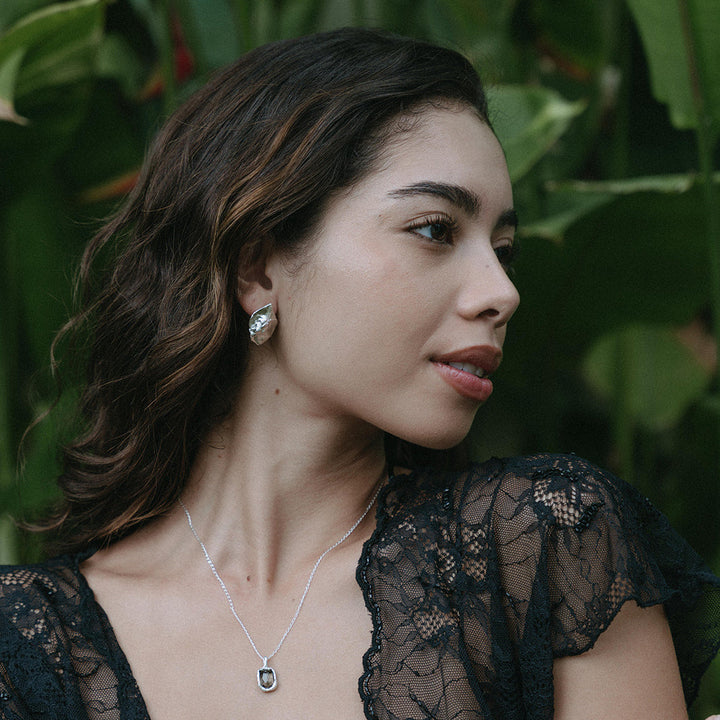 AFTENSTJERNE // Ankerkette mit Rauchquarz