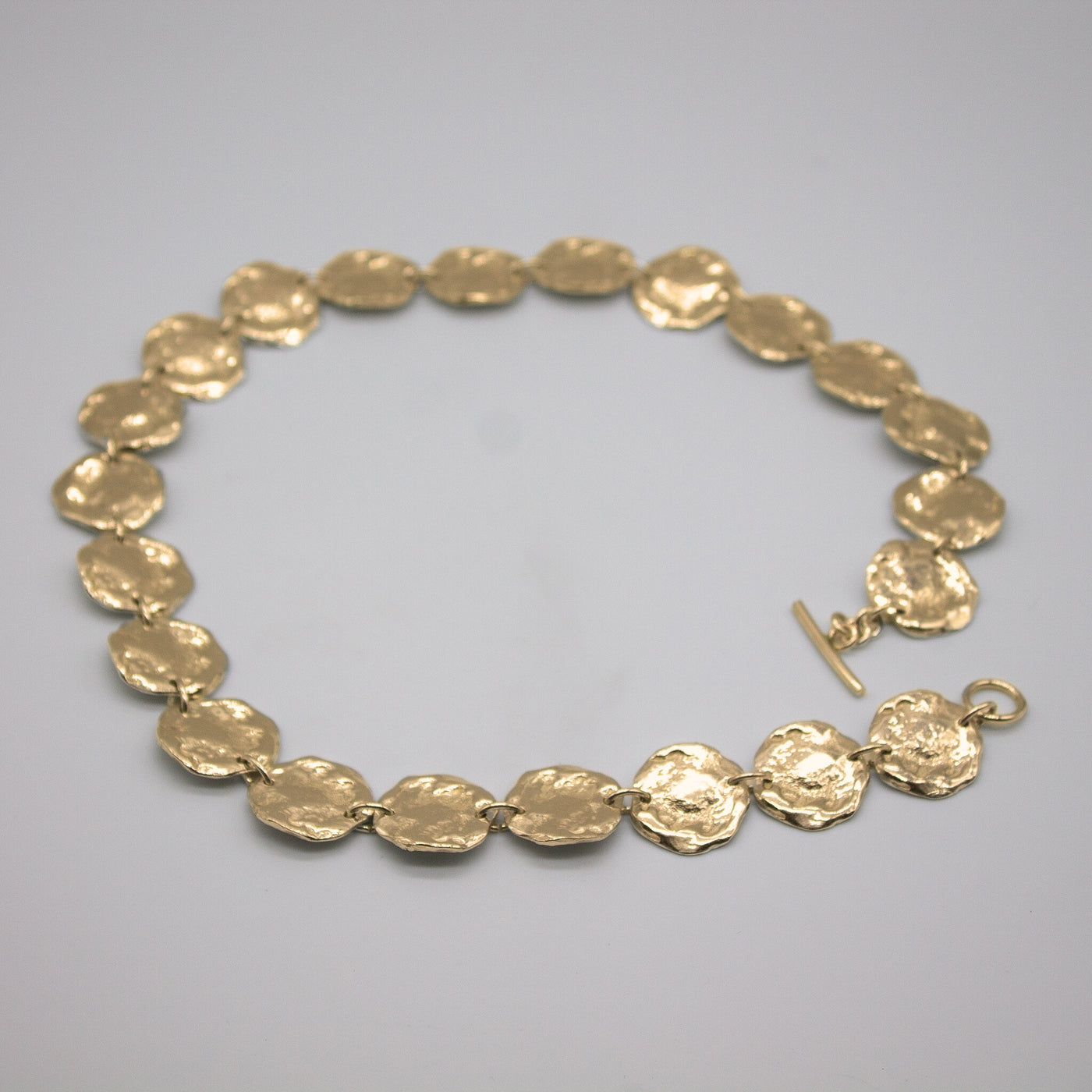 NORDDAL // Statement necklace gold-plated 