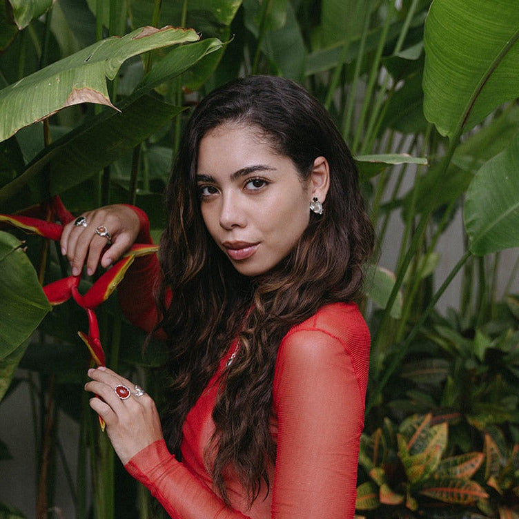 NYMÅNE // Ring mit Jadestein