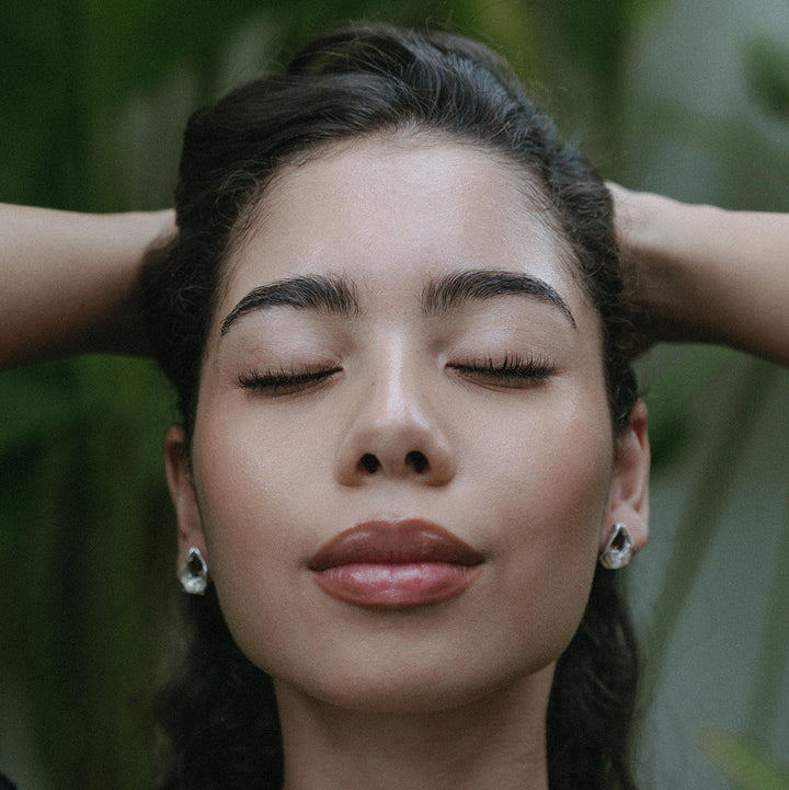 STJERNETID // Ohrstecker mit Rauchquarz