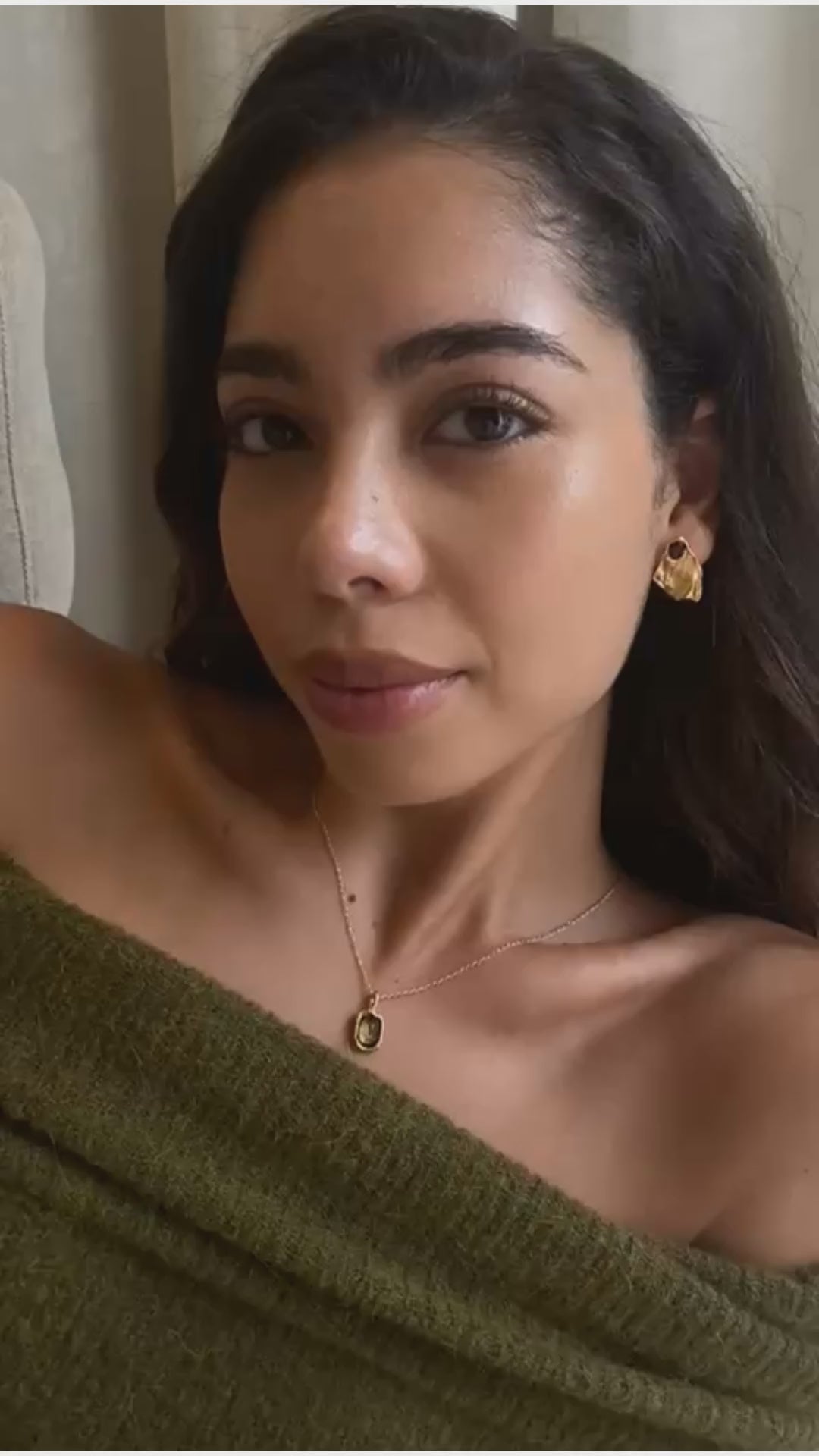 AFTENSTJERNE // Ankerkette mit Rauchquarz