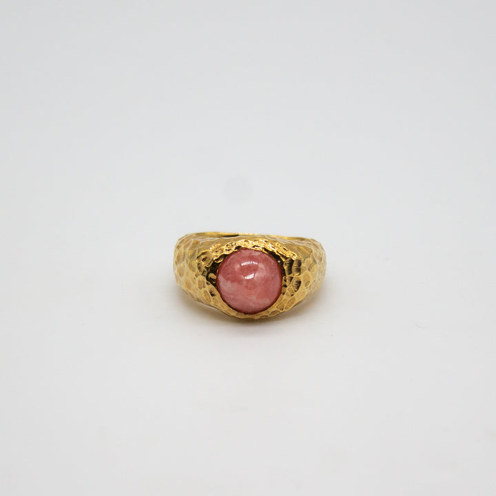 MORGENGRY // Ring mit Rhodochrosit
