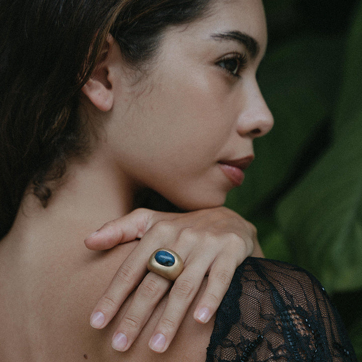 POLAR // Ring mit Dumortierit