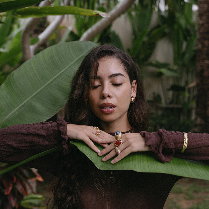 POLAR // Ring mit Dumortierit