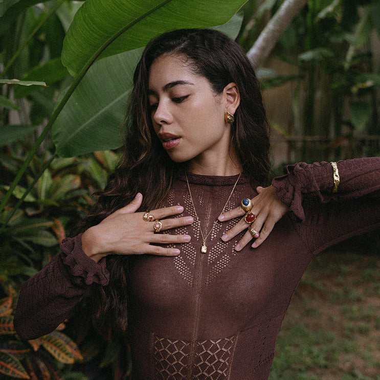 POLAR // Ring mit Dumortierit