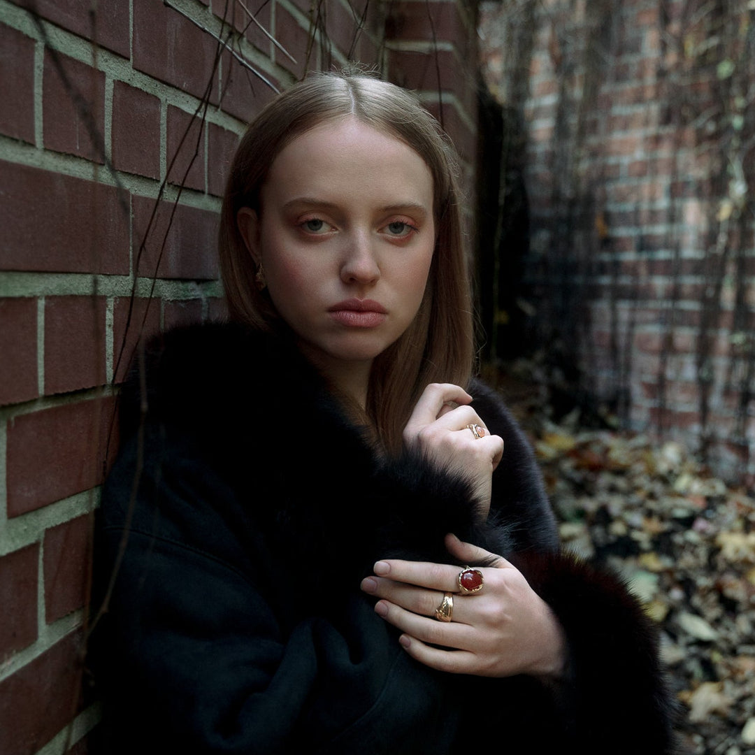 NYMÅNE // Ring mit Karneolstein