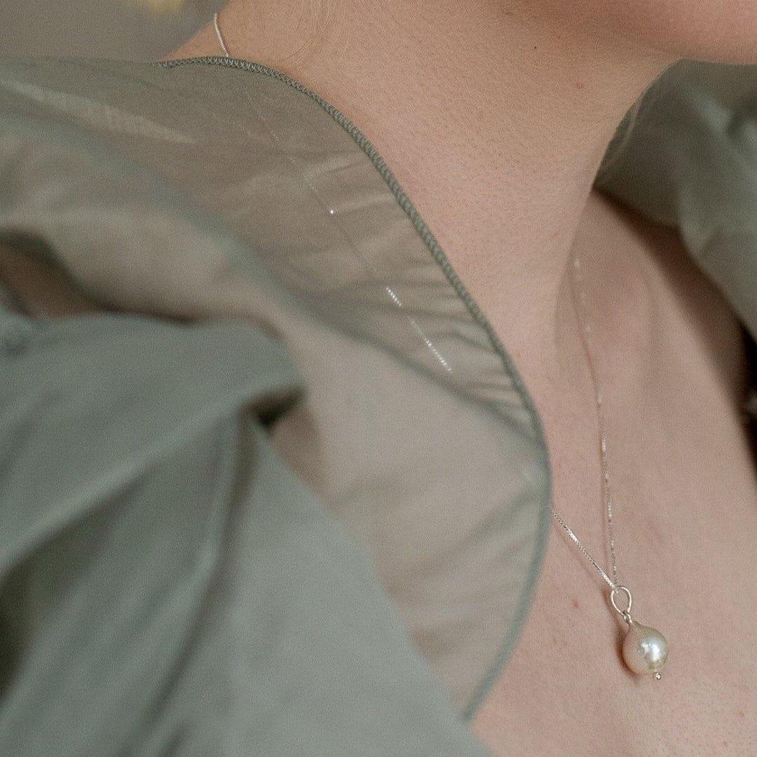 FILICUDI // Anhänger in Silber mit Barockperle (ohne Kette) - CONTESSA BERLIN