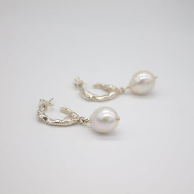 Jewelry set // SORVIKA earrings x FILICUDI necklace in silver