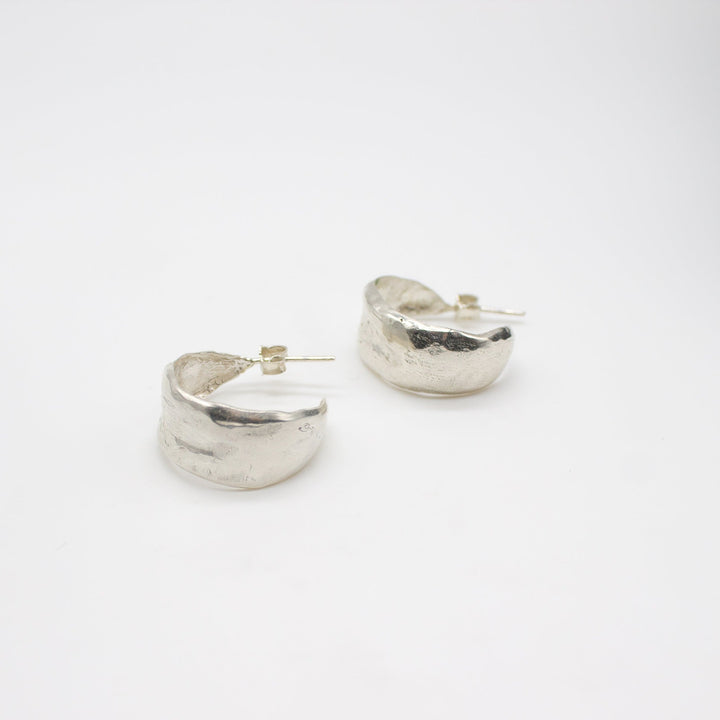 FEVIK // Large hoop earrings gold-plated