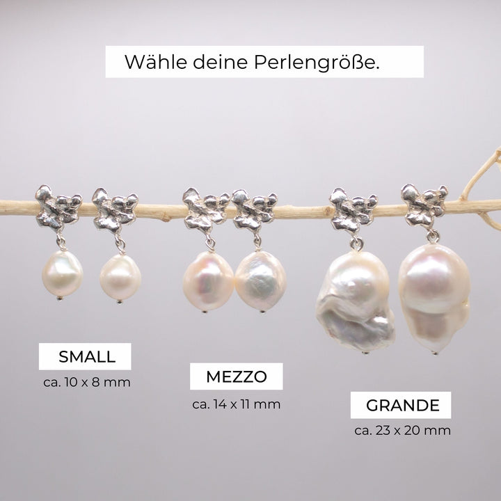 FJELLSTRAND // Ohrstecker mit Barockperlen