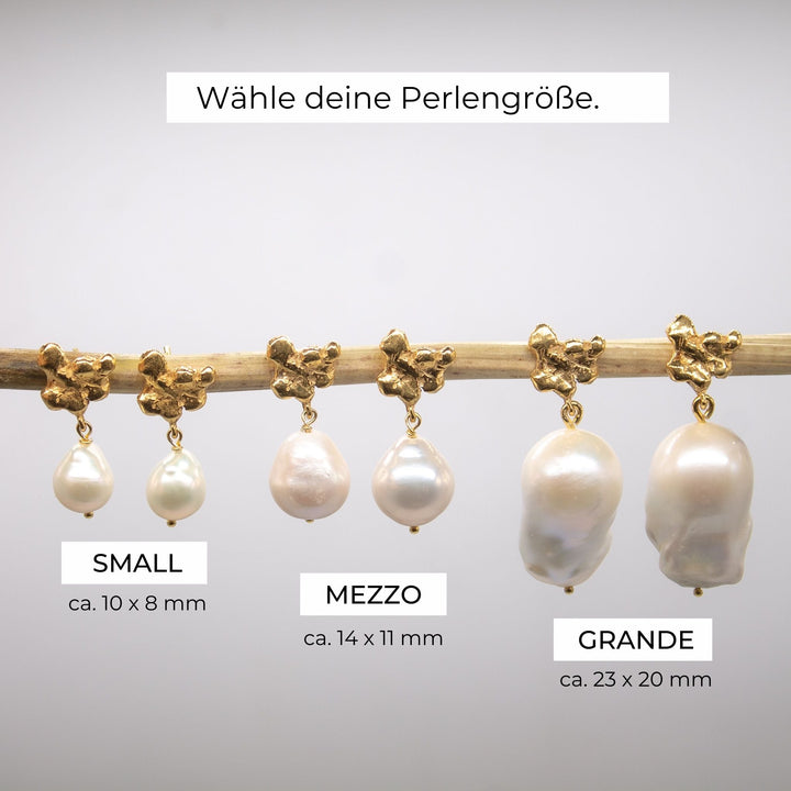 FJELLSTRAND // Ohrstecker mit Barockperlen