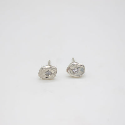 Jewelry set // LÆRDAL earrings x LÆRDAL necklace in silver 