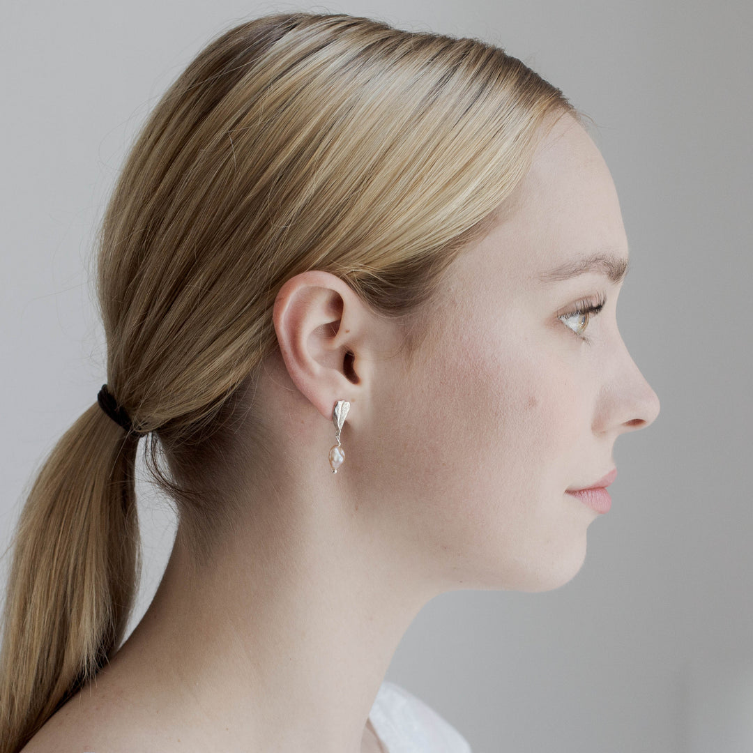 Schmuckset // LIADAL Ohrstecker x ELVEN Halskette Silber