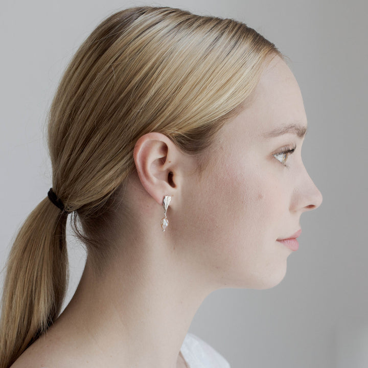 Schmuckset // LIADAL Ohrstecker x ELVEN Halskette Silber