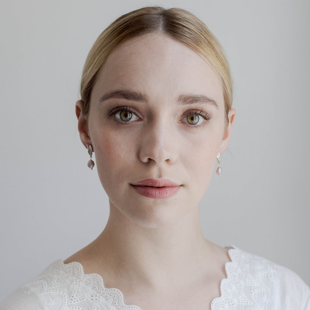 Schmuckset // LIADAL Ohrstecker x ELVEN Halskette Silber