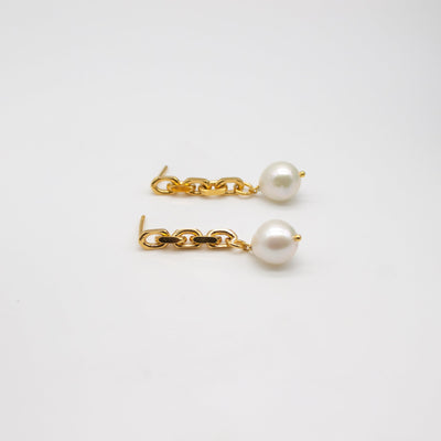 Jewelry set // LYSEFJORD earrings x VIKJA bracelet gold plated