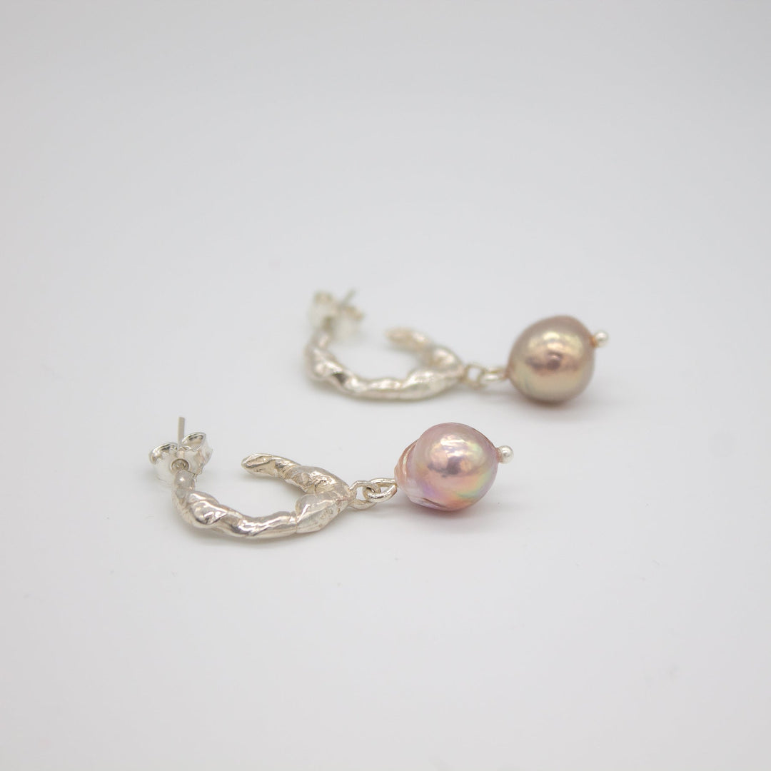 Jewelry set // MILBAKKEN earrings x SVELVIK necklace in silver