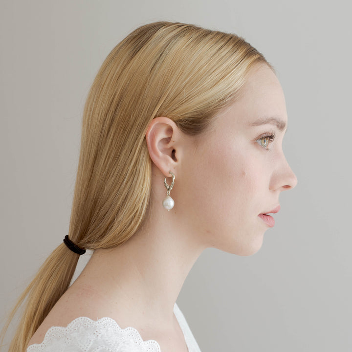 Schmuckset // SORVIKA Ohrringe x FILICUDI Halskette in Silber