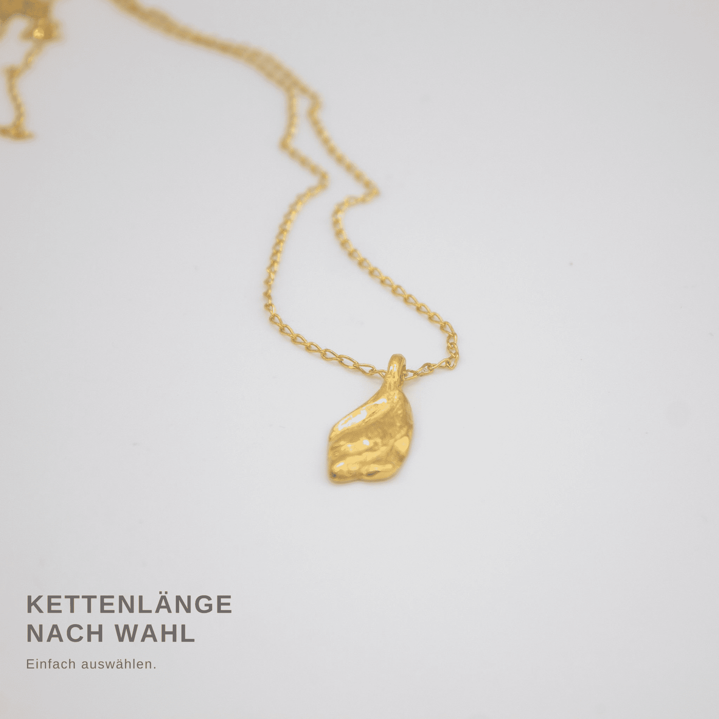 ELVEN // Halskette vergoldet mit zartem Anhänger - CONTESSA BERLIN